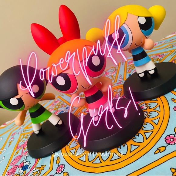 Buttercup 💚 Powerpuff Girls 💕 RARE STATUE! - Picture 13 of 15